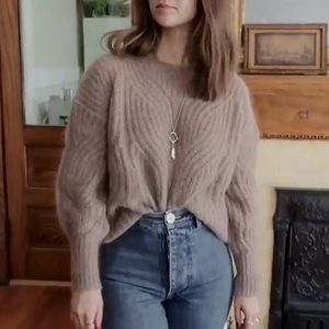 Sezane | Sweaters | Szane Taupe Gisele 